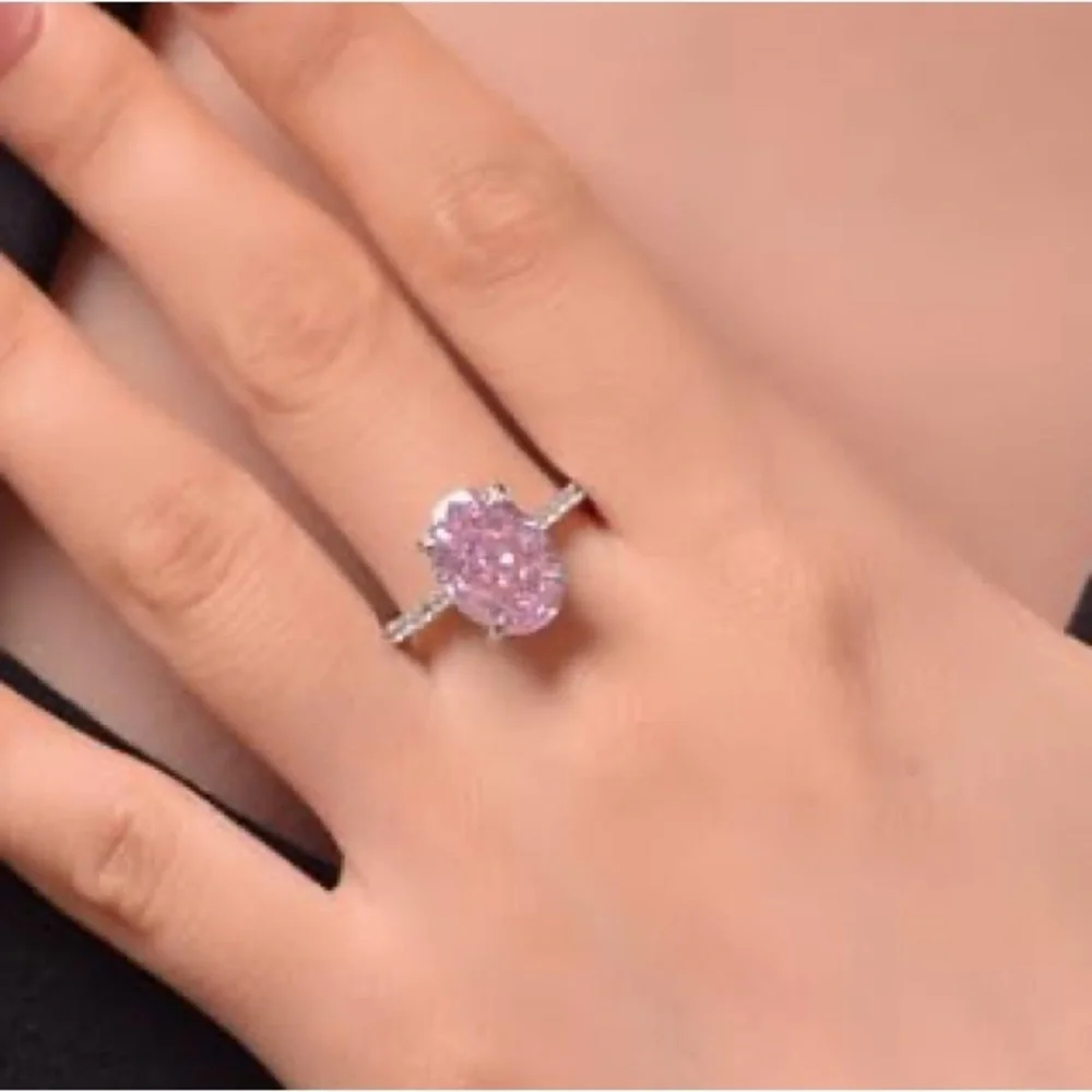 3ct Oval Sapphire Ring - Picture 6 of 14